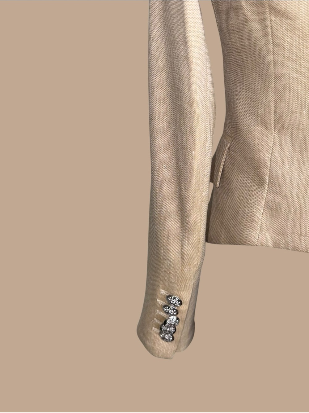 Veronica Beard Hosanna Linen-Blend Dickey Jacket - Picture 13 of 16